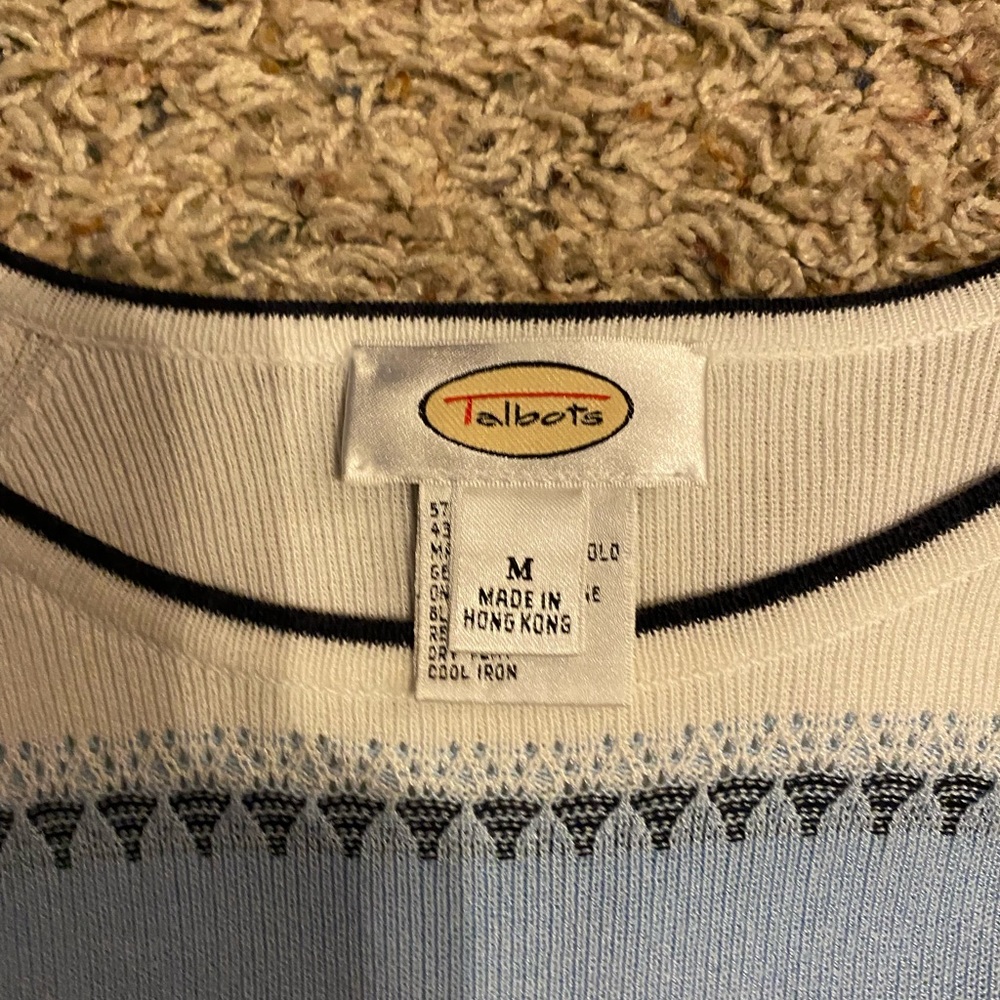 Talbots Lightweight Blouse. Size Medium, Like New… - image 3